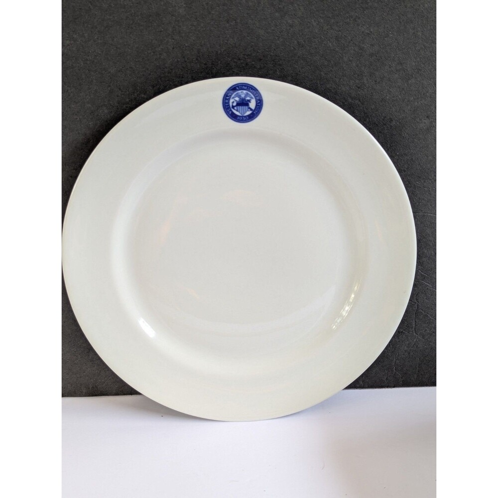Veterans Administration 9" Bread Plate 1930s Shenango